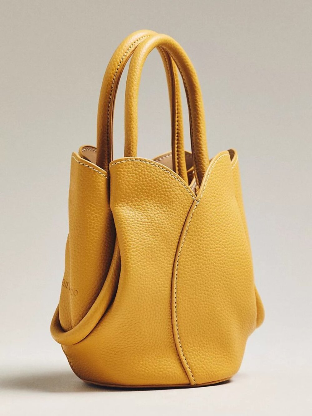 Melie Bianco Tulip Top-Handle Crossbody Mini Tote
